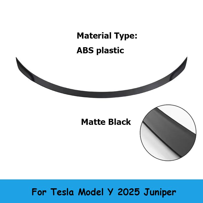 Car ABS Spoiler For Tesla New Model 3 2024-2026 Highland Original High-performance Model Y Juniper Carbon Fiber Accessories