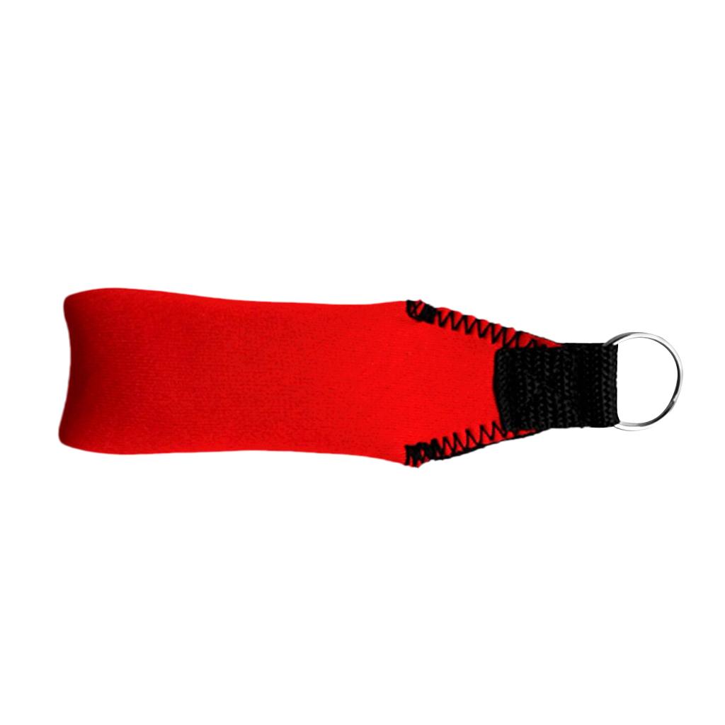 

Neoprene Floating Keyring Rectangle Buoyant Key Chain Nautical Boat Accessories for Sailing Marine Use червоний