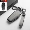 For BYD Han EV Dolphin Song Plus DMI Seagull Yuan UP Qin Pro Seal 06 Escort 7 Tang L Leather Metal Car Key Case Cover Accessorie