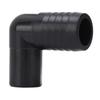 Bilge Pump Drain Connector 360 Degrees  Rotatable ABS Drain Hose Fitting for G1100 Bilge Pump Black
