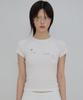 Peulleeoeob Muta Waffle Raglan T-Shirt (Fl-154_White)