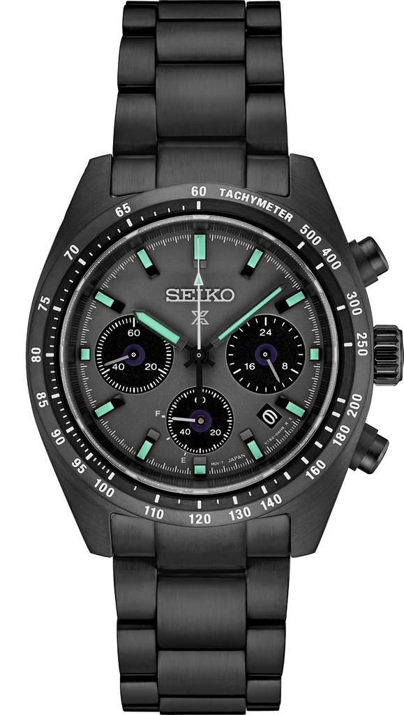 Seiko SEIKO Hodinky Solární Prospex Speed Timer Chronograf Černé SSC917P1 Pánské [Položka]
