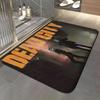 show T-The Walking Dead Floor Mat Soft Flannel Entrance Door Mat Non Slip Absorbent Bathroom Bedroom Floor Rug
