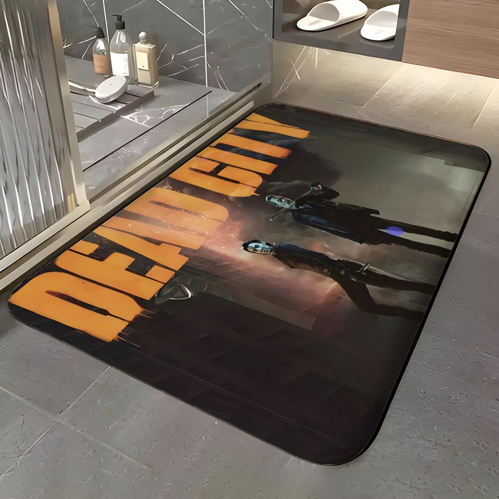 show T-The Walking Dead Floor Mat Soft Flannel Entrance Door Mat Non Slip Absorbent Bathroom Bedroom Floor Rug