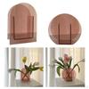 Acrylic Flower Vase Make-up Brush/Pen Holder Contemporary Design for Wedding Decor