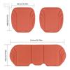 CRF1 Car Seat Cushion Breathable Anti-Slip Protective Pads For Mercedes Benz LOGO Amg A C GLC GLA GLE W205 W212 W213 X253 X156 W166
