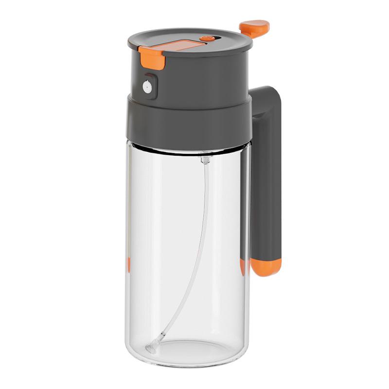 

Стеклянная бутылка для масла 22 унции с ручкой для аэрофритюрницы, барбекю, салата и выпечки