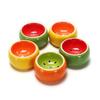 Chinchillas Food Bowl for Small Animals Ceramic Water Bowl for Hamsters Dry Food Dish Bowl Pet Feeding Watering Supplies