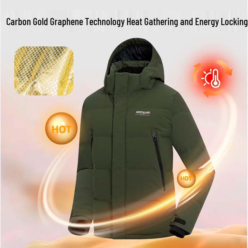 Northland Men's Windproof Warm Mountaineering Jacket NDJET5585E