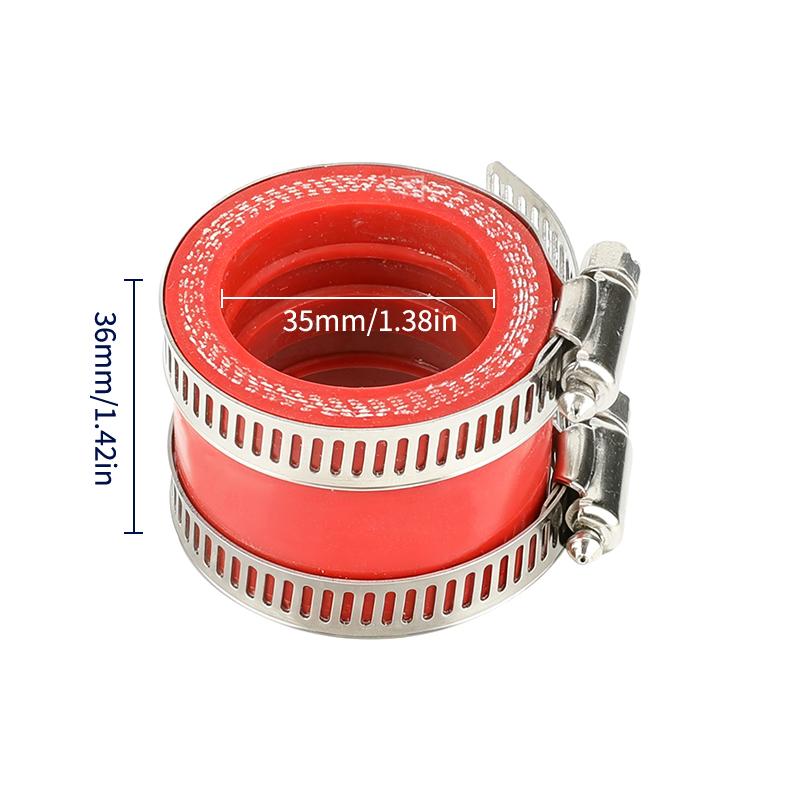 For Pwk 28 30 Koso Motorcycle Carburetor Rubber Inner Diameter 35Mm 40Mm 45Mm Adapter Inlet Pipe Pwk Carburetor Sleeve Accessory