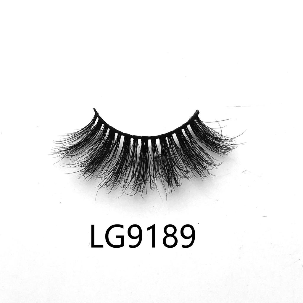 22mm Mink False Eyelashes European And American Natural Thick Multi -Layer Cross Messy Lashes False Eyelashes