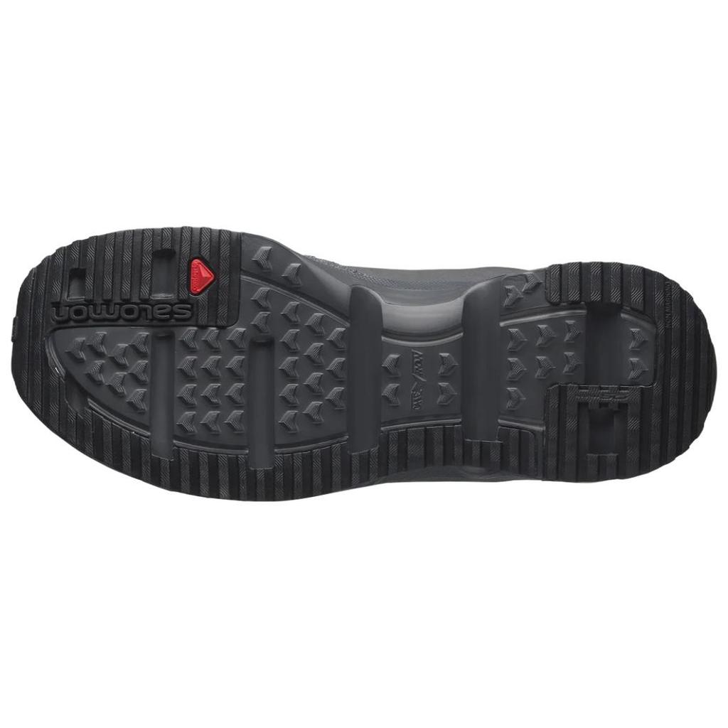 Salomon Rx Slide Leather Minimalist Anti-Slip Closed-Toe Slippers Unisex Slippers Black 477511