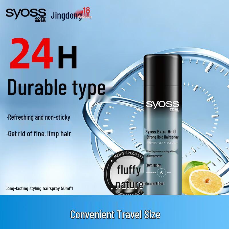 Syoss Strong Hold Hairspray (Travel Size)