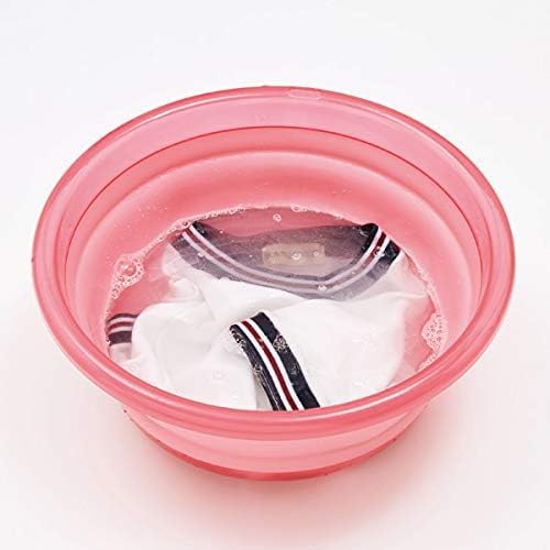 Aimedia Faltbare Waschwanne, ca.. 5L, Becken, Eimer, Faltbar, Kompakt, Platzsparend, Mehrzweck, Reinigung, Wäsche, Bad, Einweichen, 31cm