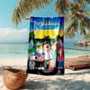 Personalized Customized Proof Beach Towel with Family Guy  Pattern - Soft, Absorbent, Quick-drying, Perfect Swimming, Camping&bathing