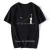 Fishinger Heartbeat T Shirt Funny Fish FisherUnisex Gift Fashion Unisex TShirt Short Sleeve Cotton Tshirt Tees Harajuku Streetwea