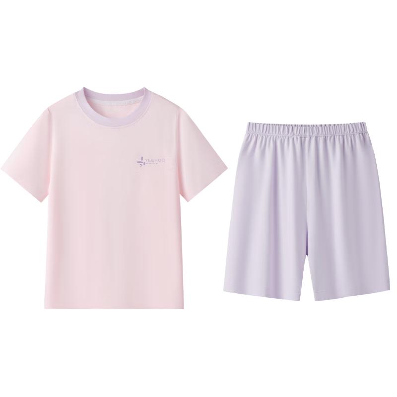 YEEHOO Kids Short Sleeve Pajamas Set