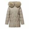 New Middle-aged and Elderly Women's Cotton-padded Jackets, Medium-length, Elderly, Plus-size, Mother's Jackets, Winter Coats, Cotton-padded Jackets