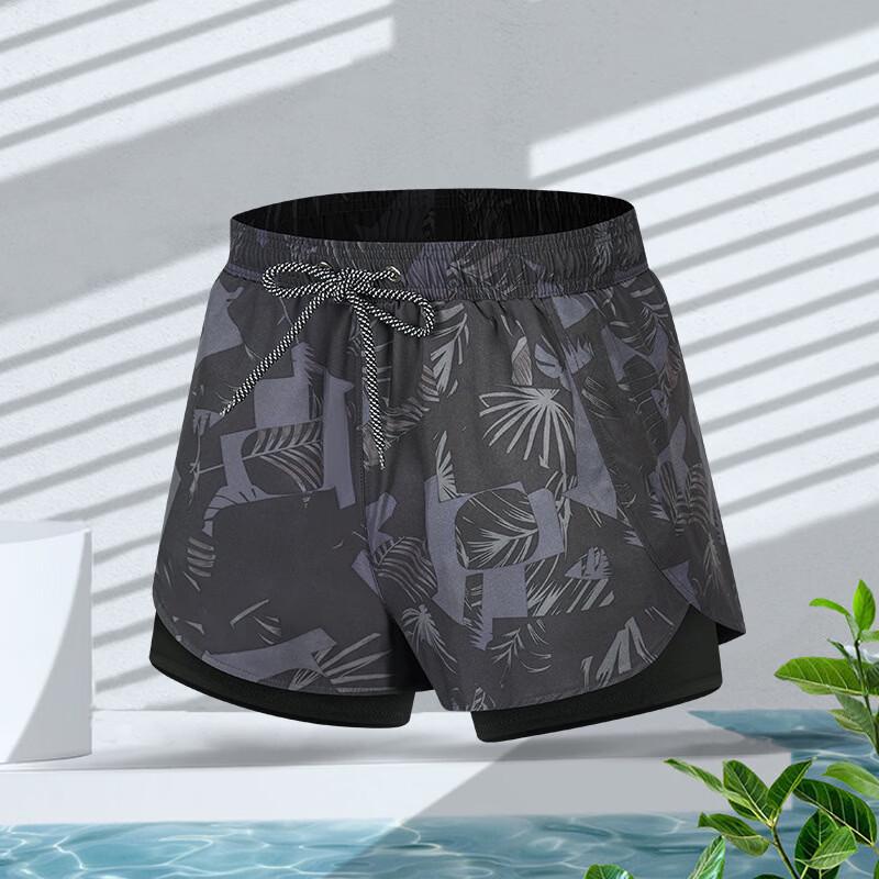 Men s Quick-Dry Short Sleeve Swim Trunks Set