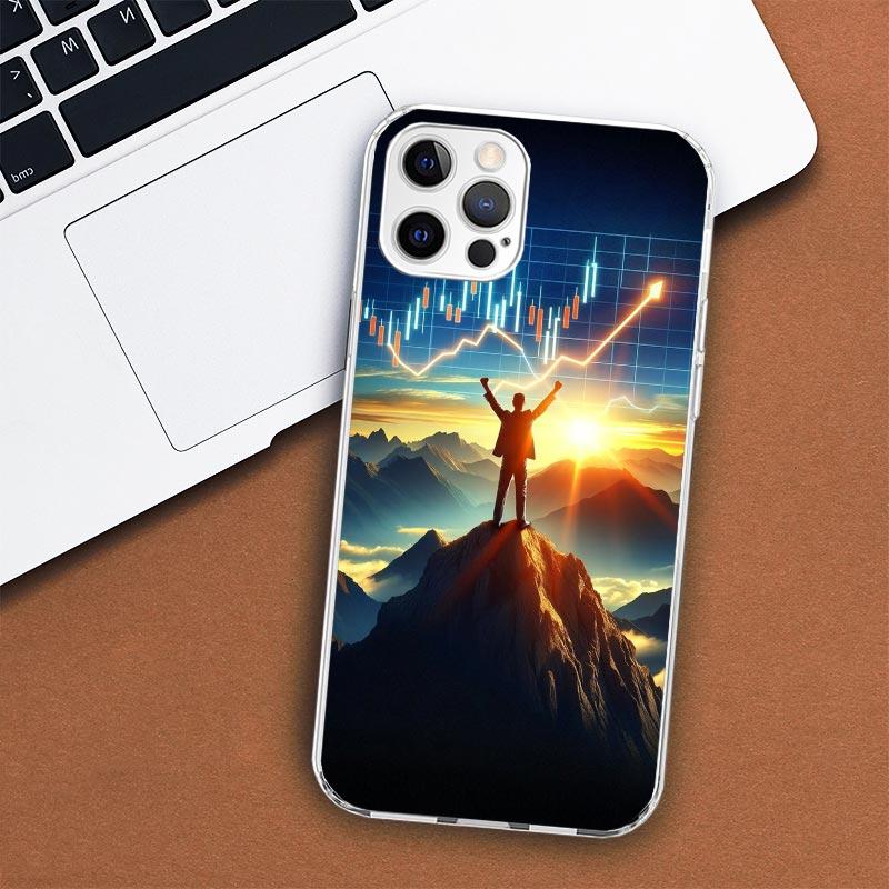 Trade Investment Forex Stock Market Pouzdro na telefon pro Apple iPhone 11 12 13 15 14 Pro 7 XR X XS Max 8 Plus + Mini SE Customized Pri