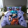 2026 Hot Sale Japanese Anime Dragon Ball Son Goku Bedding Set Quilt Cover Twin Full Bedroom Bed Decor for Teens Best Gifts