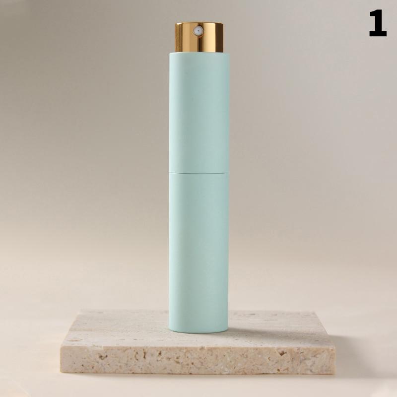 

Портативне транспортне спорядження для подорожей на 10 мл, що обертається, для парфумів, портативні контейнери для рідкої косметики, багаторазові пляшки, порожня пляшка з розпилювачем as the picture