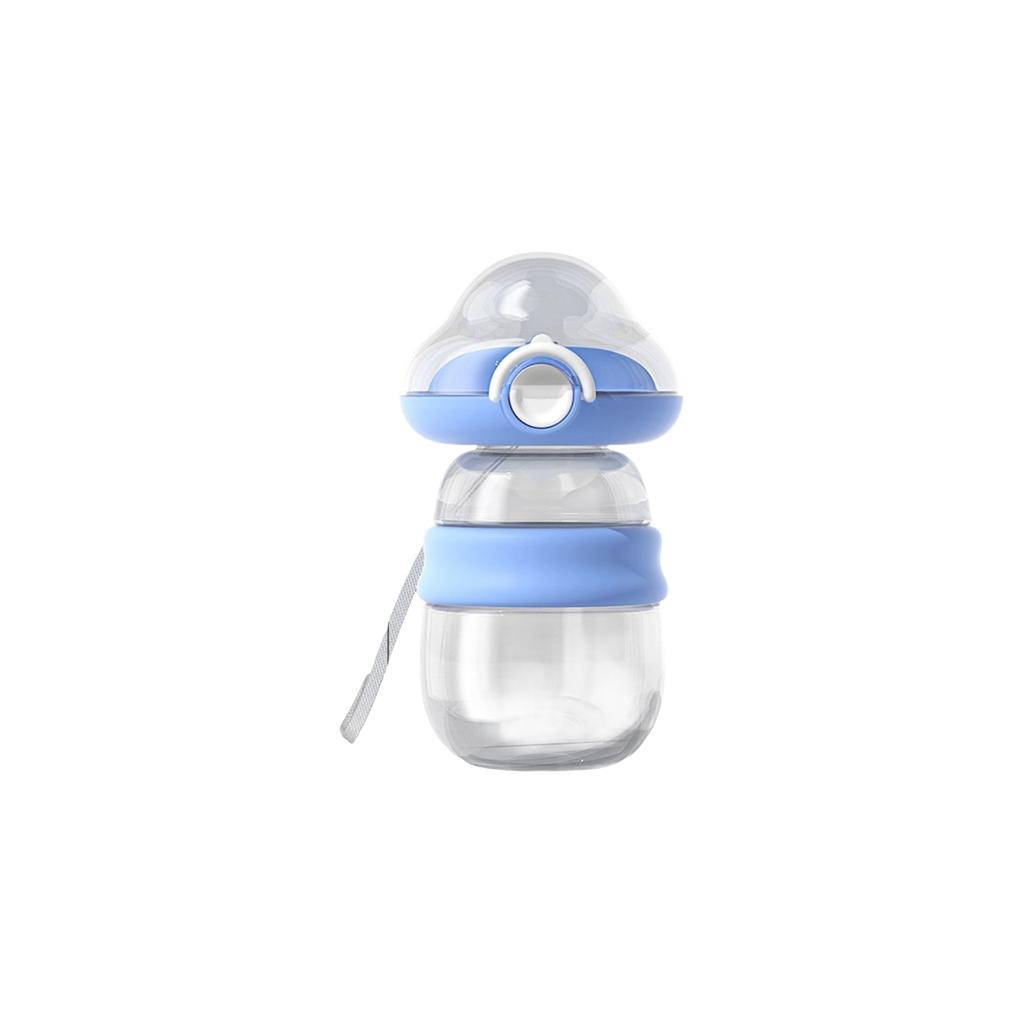 Portable 2-in-1 Dog Water & Food Bottle – Leak-Proof Pet Travel Water Dispenser For Walking, Hiking & Outdoor Adventures