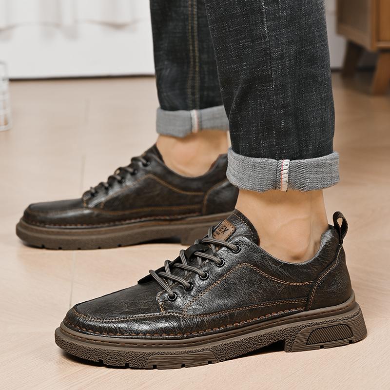 Fashion Male Comfortable Casual Shoes Outdoor Men Sneakers Tenis Masculino Skateboard Men Oxfords Shoes Brand Leather Suede Flats Men