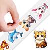 100-500pcs Cartoon Animals Stickers Scrapbook Birthday Wedding Party Gift Wrapping Label Stationery Stickers