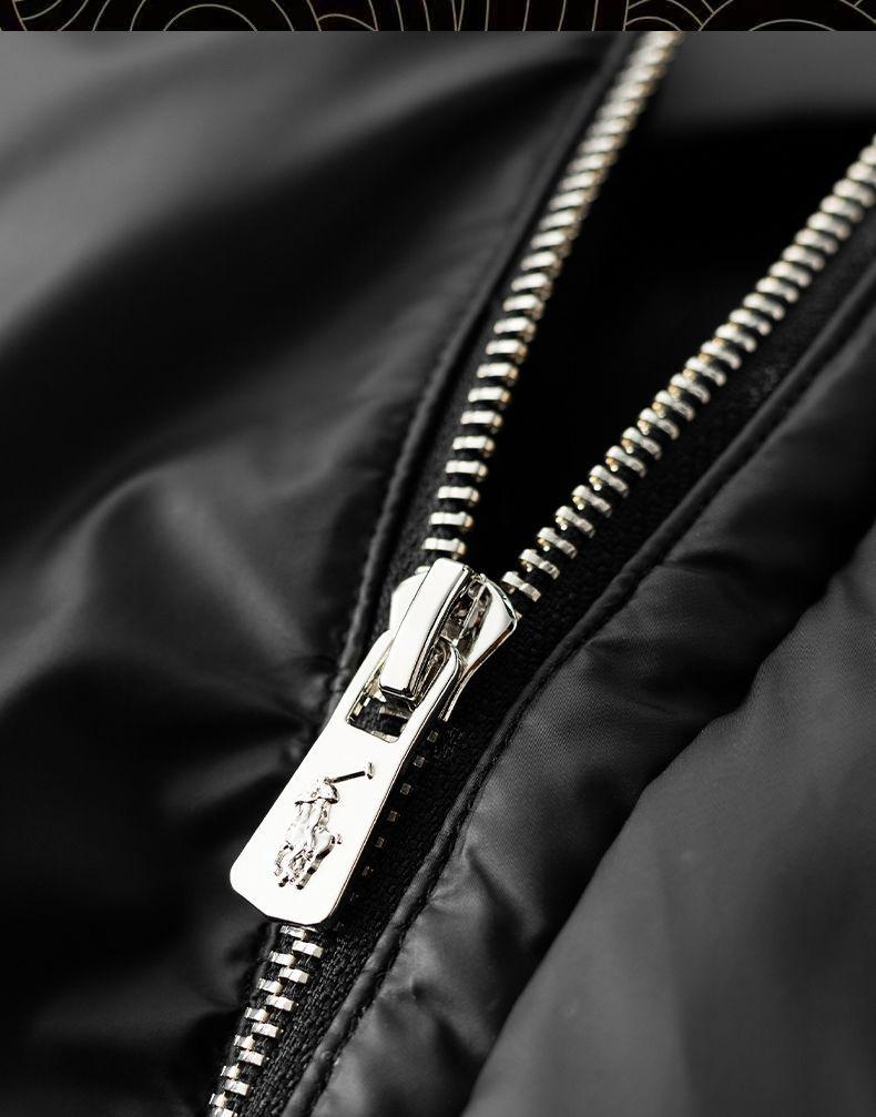 Men's Luxury European Style Thick Down Jacket - Winter Hooded Outerwear for Cold Protection