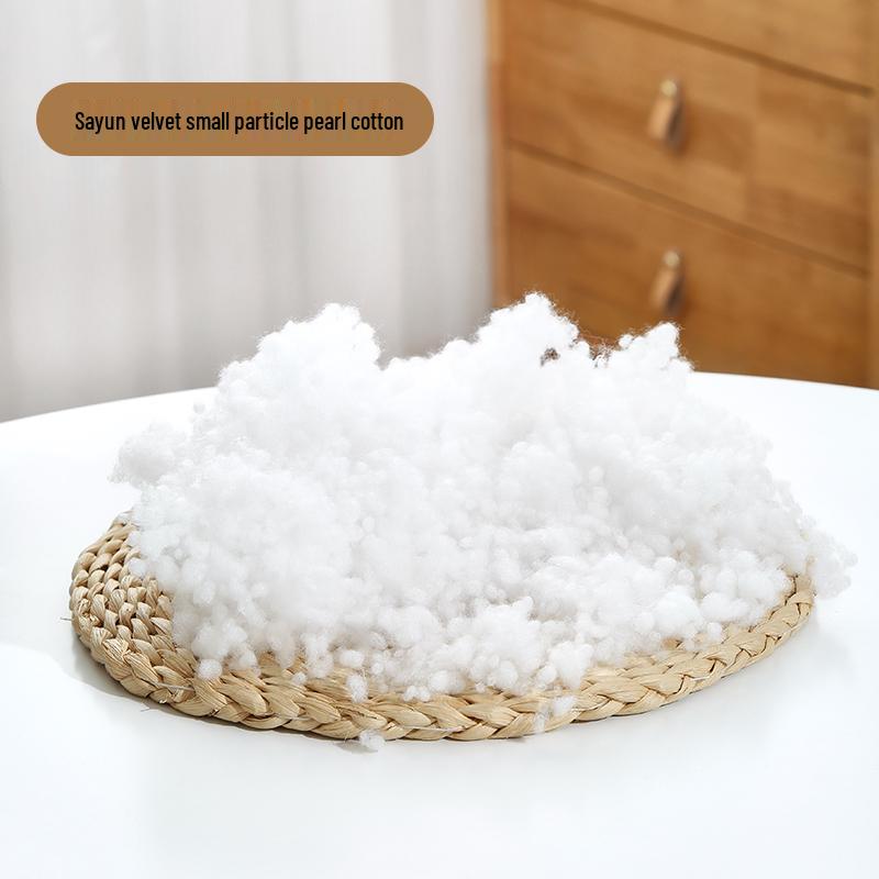 Handmade PP Cotton Pillow Core: Fluffy, High-Elastic Silk Fiber Filling for Cushions and Dolls