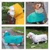 Outdoor PU Puppy Coat For Small Medium Large Dogs Hoody Dog Clothes Pet Supplies Dog Raincoat Pet Rain Jacket