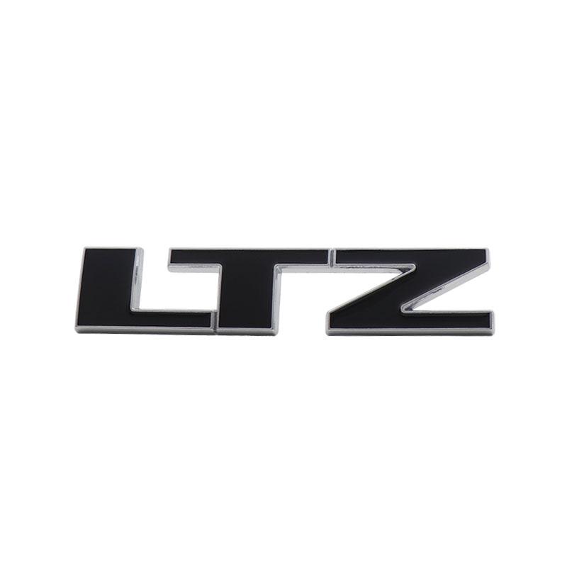 Chrome LTZ LSX for Tahoe Suburban Silverado Avalanche Sierra Emblem Badge Sticker