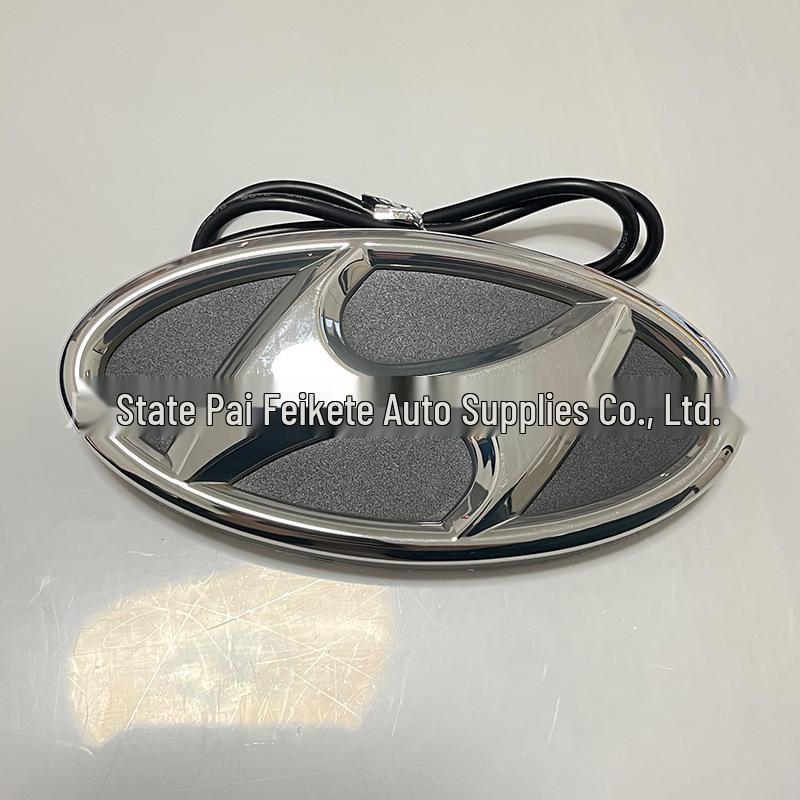 4D Luminous LED Rear Emblem Light for Tucson, Elantra, Santa Fe, and Sonata