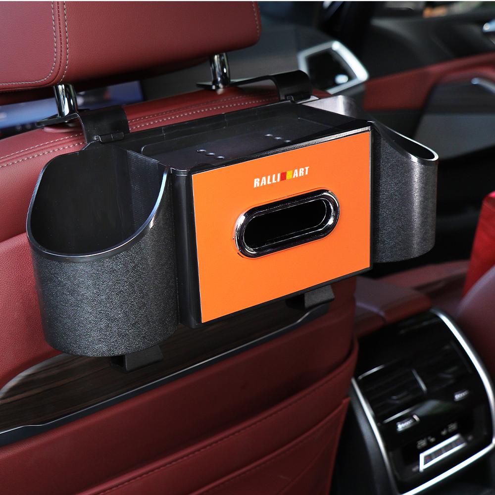 Car Multi-function Seat Storage Box Water Cup Mobile Phone Holder Accessories For Mitsubishi Asx Lancer Pajero 4 Outlander L200 GB1