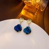 Pendientes Vintage de Estilo de Corte con Pedrería y Esmalte - Exquisita Joyería de Plata 925