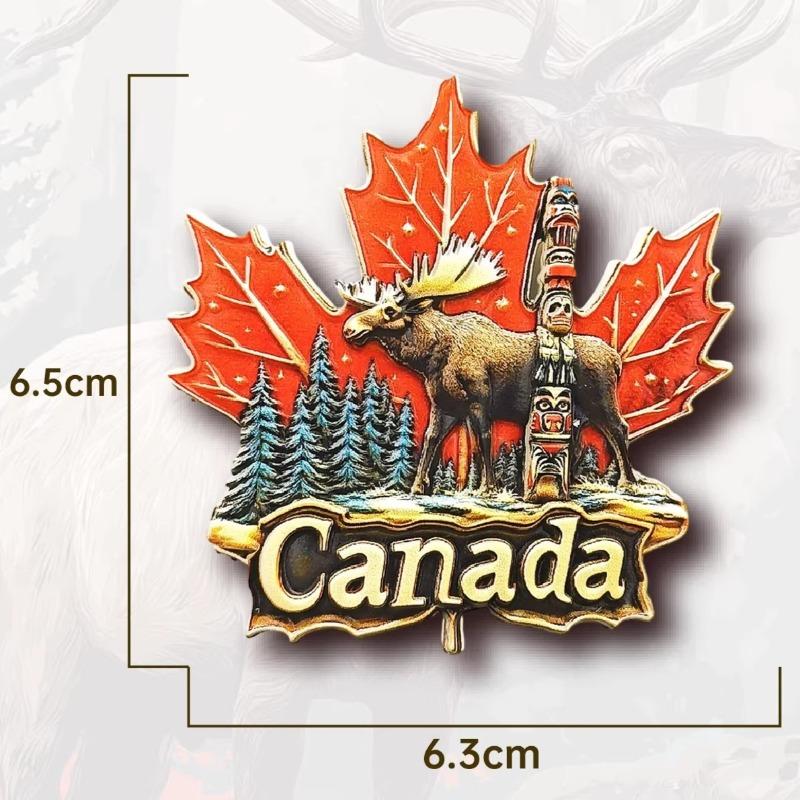 Canada Travel Souvenirs Quebec Château Frontenac Fridge Magnets Ottawa Toronto Banff Fridge Stickers Birthday Gifts Home Decor