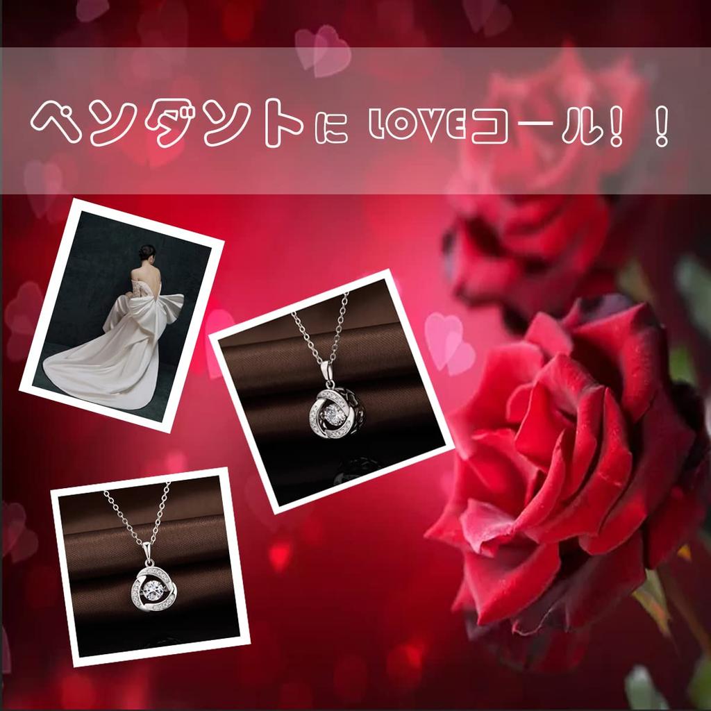 Jiamiaoi Zirconia Pendant Dancing Necklace Swinging CZ Stone Cubic Crystal Silver Jewelry Necklace Accessory Metal Allergy Ins Gift Allergy Stylish