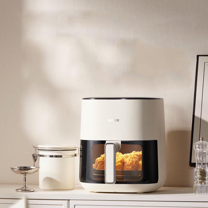 Supor 5L Visible Steam Air Fryer CN plug (adapter included)