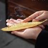 Antique Incense Holder Handmade Vertical Incense Rack Retro Leaf Incense Tray  Tea Ceremony