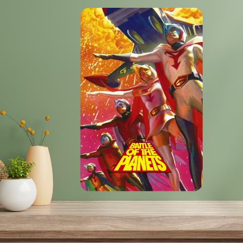 Battle of the Planets Metal TV Show Poster Sign 20x30cm（7.8x11.8inch）