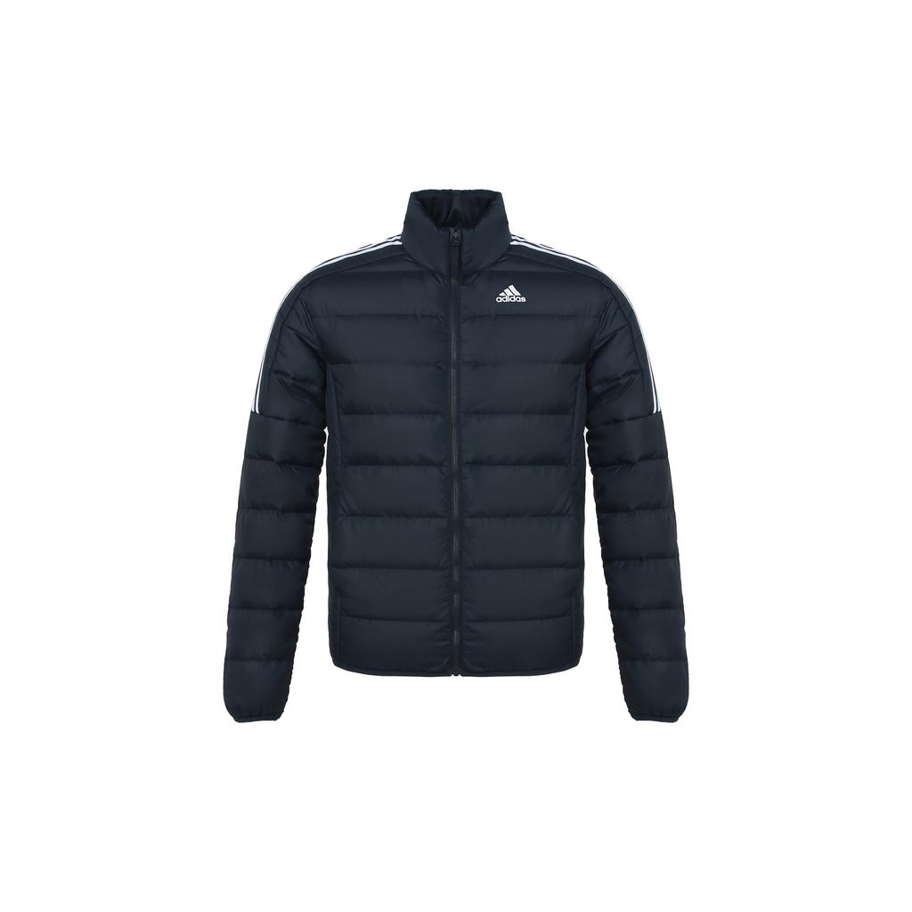 Adidas Essentielle Daunen Logo-Print Warme Lässige Daunenjacke Herren Oberbekleidung Legend-Ink GH4594