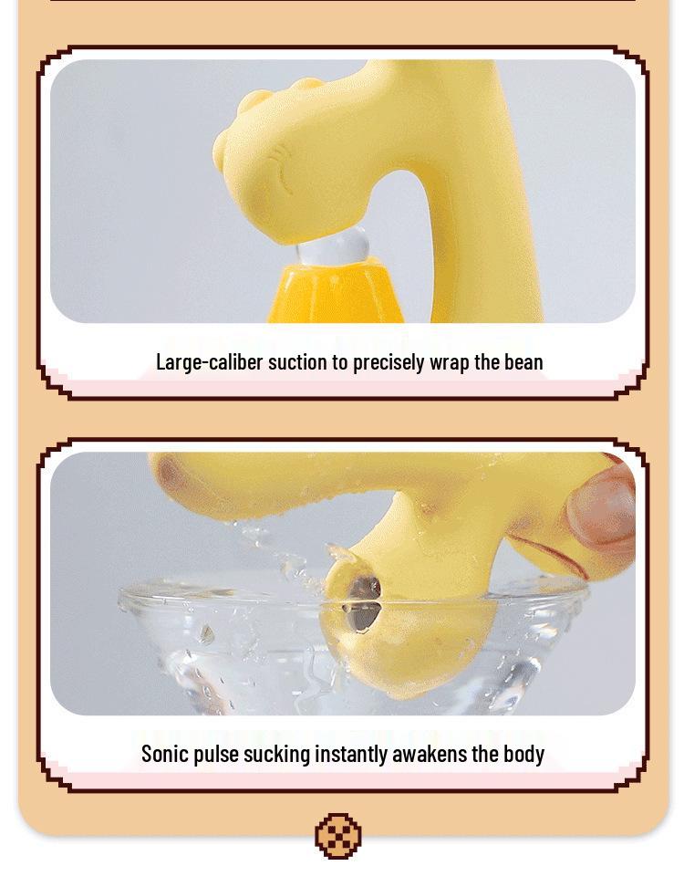 Miji Doudoulong Heated Vibrator with Constant Temperature and Suction for Female Pleasure 120/Box