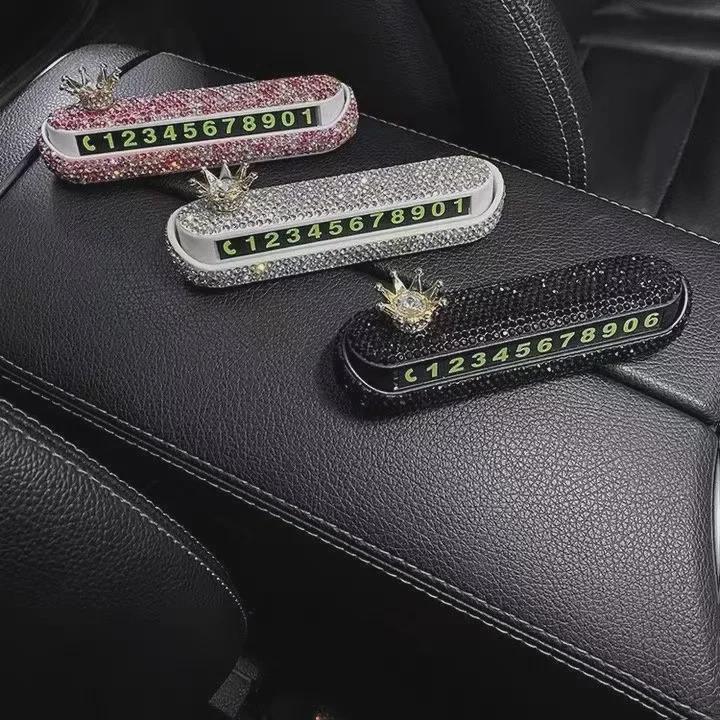 

Высококачественный светящийся временный парковочный знак с креативным отображением номера телефона