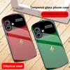 Gray background lightning For iPhone 17 16 15 14 13 Plus 12 mini 11 Pro Max XR Xs Max X 7 8 6S 22 20 Elliptical glass phone case