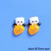 Halloween Resin Ghost & Pumpkin DIY Ornaments: Black Cat, Stickers, Hair & Phone Accessories