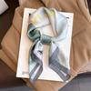 New silk scarf square scarf high-end women's versatile fashion simulation silk silk scarf scarf mulberry silk 71 small square scarf