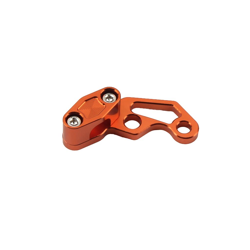 Motorcycle Multicolor Oil Hose Clamp Brake Line Clamp Protector Aluminum Single hole Universal Motorcycle Accessories