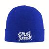 New Black Band Logo Cruel Summer Hat Autumn Winter Skullies Beanies Warm Swiftie Cap Unisex Acrylic Knitted Caps