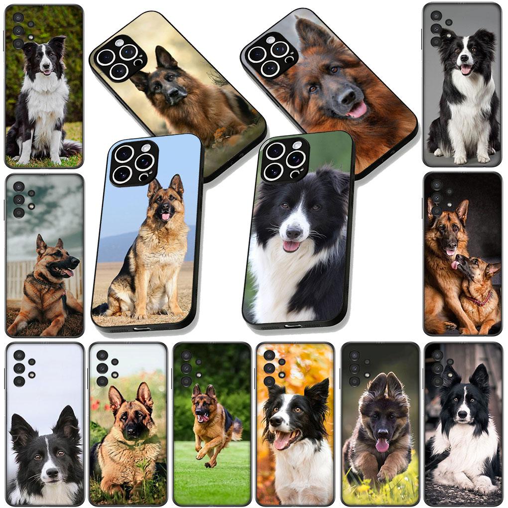 Soft Cover for Samsung Galaxy Note 20 9 8 S8 S10 S9 Plus A54 A33 A21S A31 M21 S10E A17 Coque Phone Case German Shepherd Dog